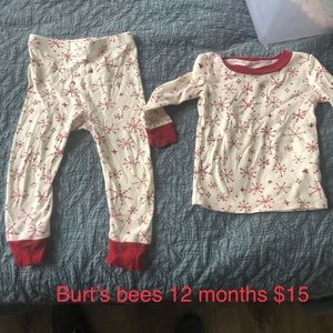 Baby Burt’s Bees Christmas PJs